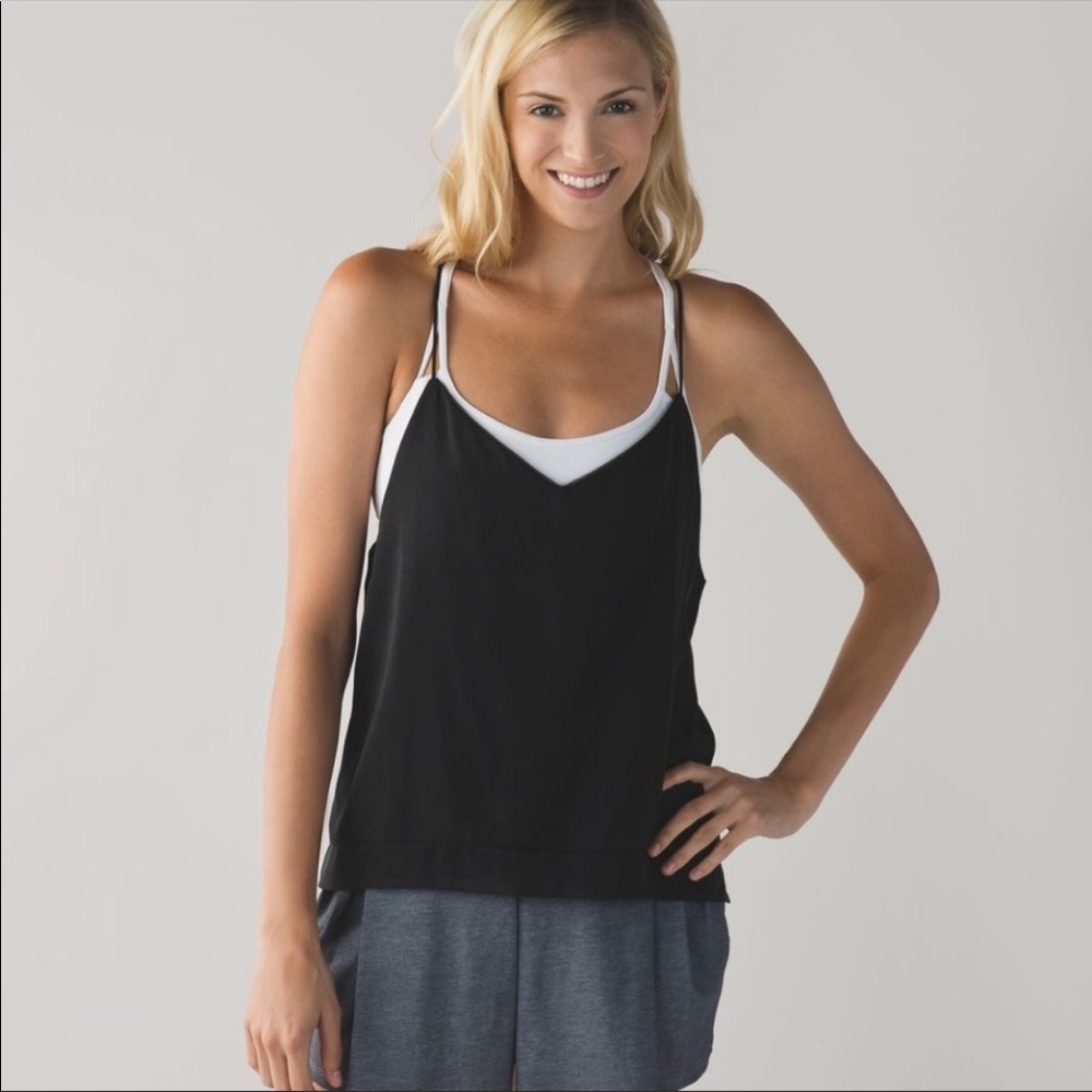 Lululemon Wake and Flow Cami size 10